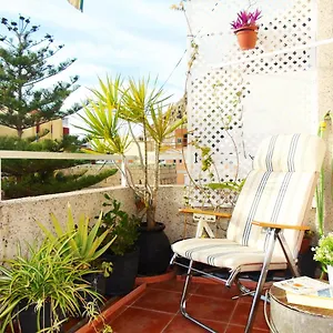  Apartment Pepita Penthouse With Terrace & Wifi, Close To The Teresitas Spanien